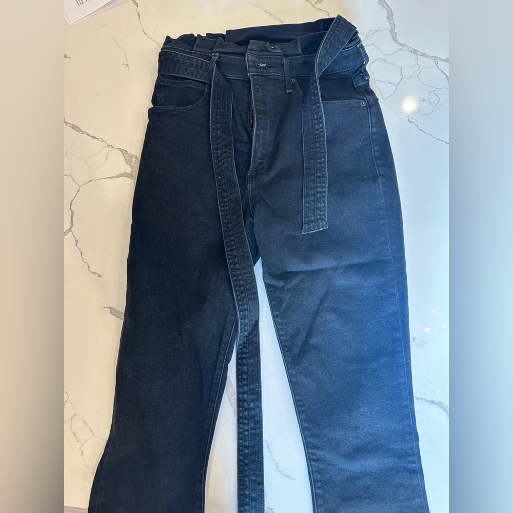 abercrombie tie jeans